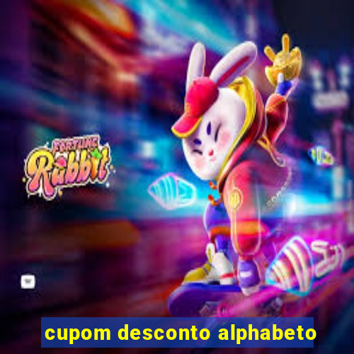 cupom desconto alphabeto